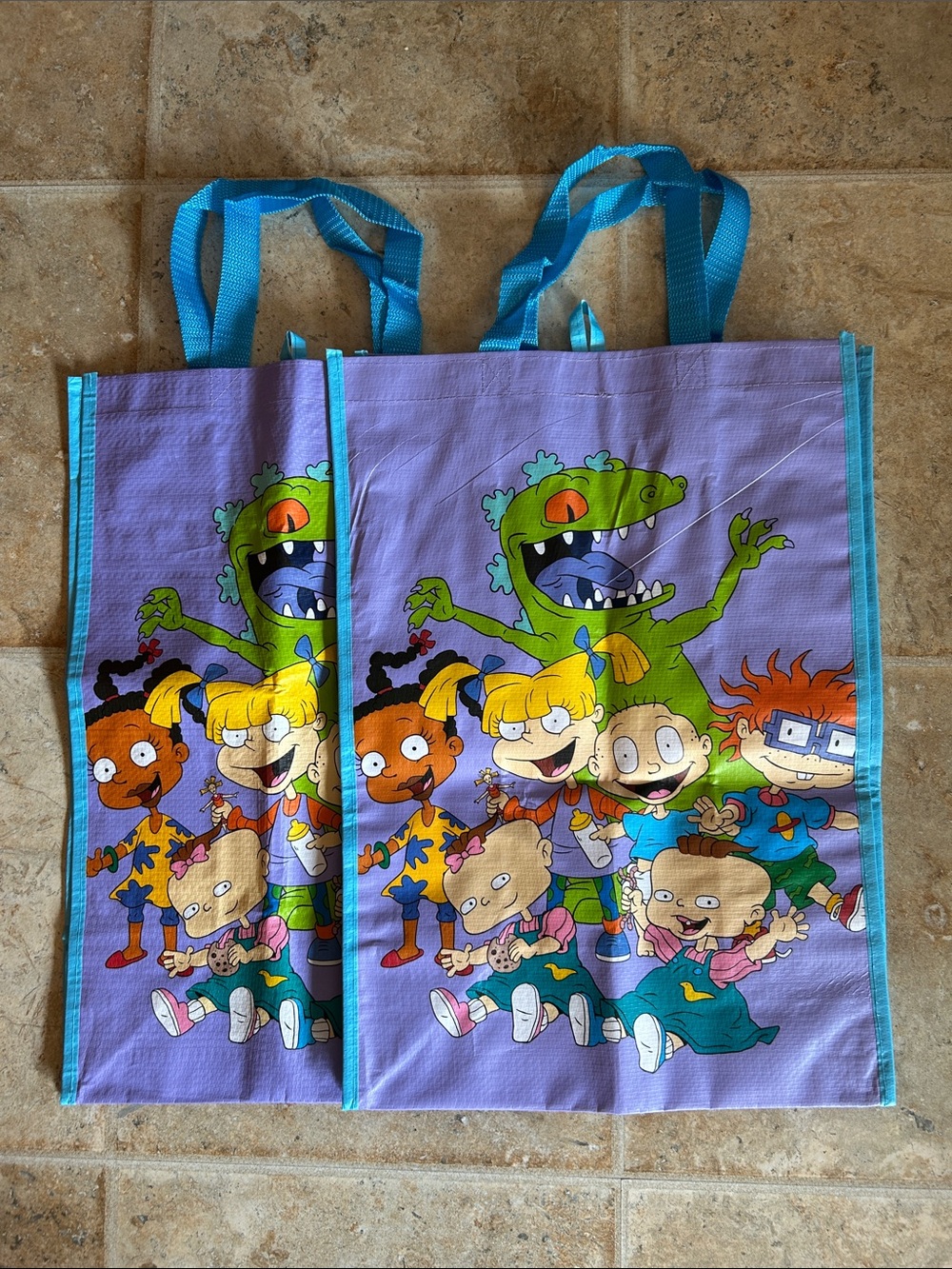 Nickelodeon Rugrats Character Tote Bag Bundle